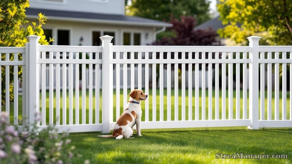 Aluminum Fence Extra Wide Spacing Pet Area White - aluminum fence