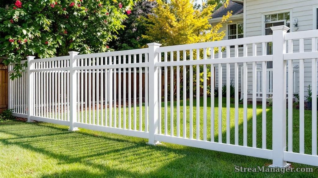 Aluminum Fence Wide Spacing Pet Area White - aluminum fence