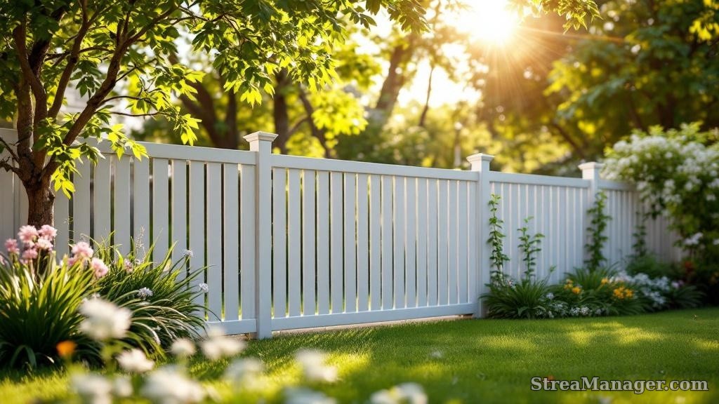 Aluminum Fence Summer Backyard - professional fence installation