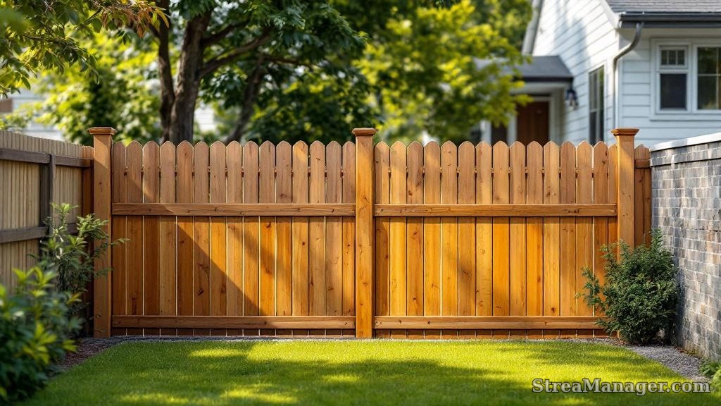 Fence Duplex Property - professional fence installation