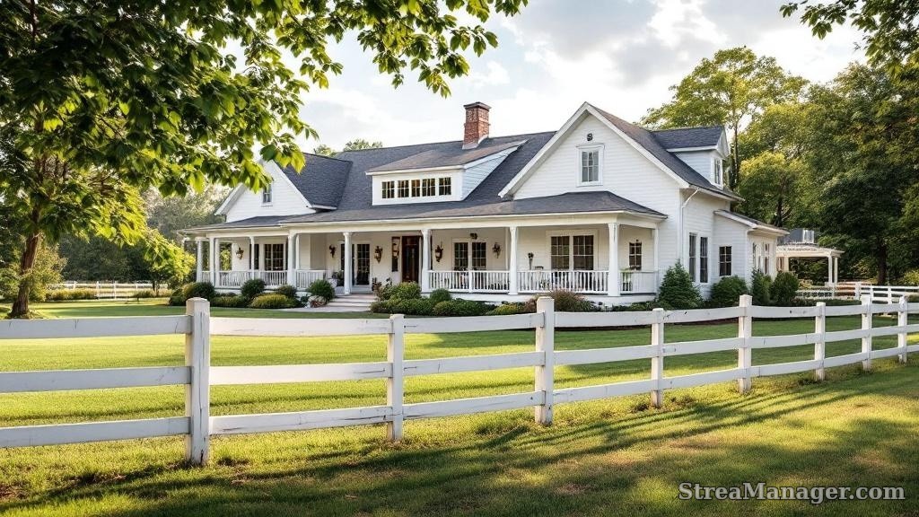 Fence Farmhouse Style - professional fence installation
