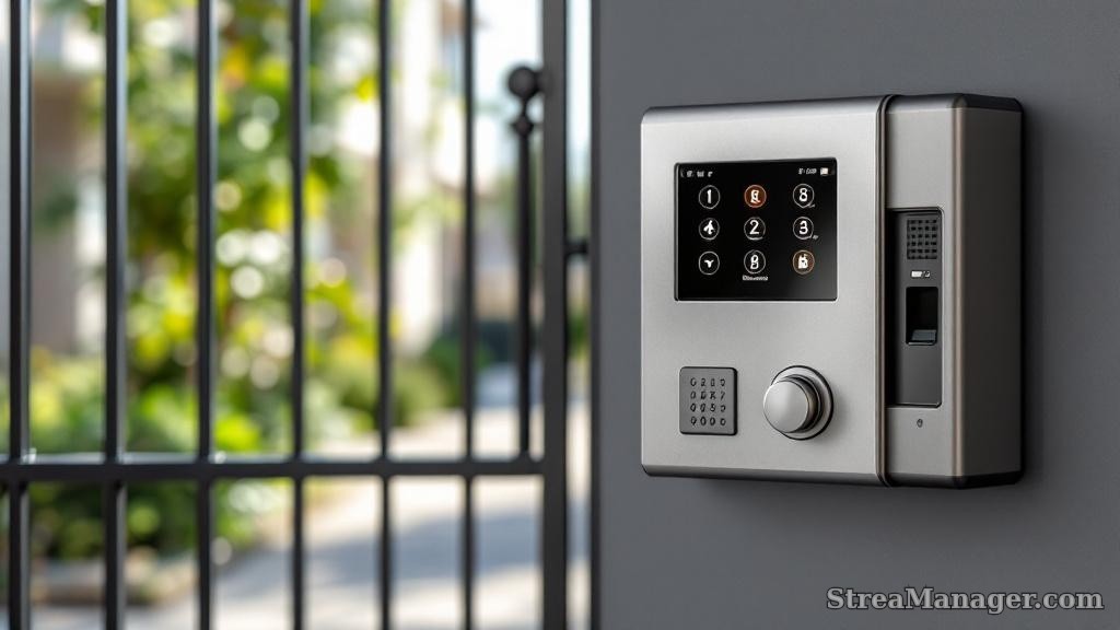 Gate Call Box - professional fence installation
