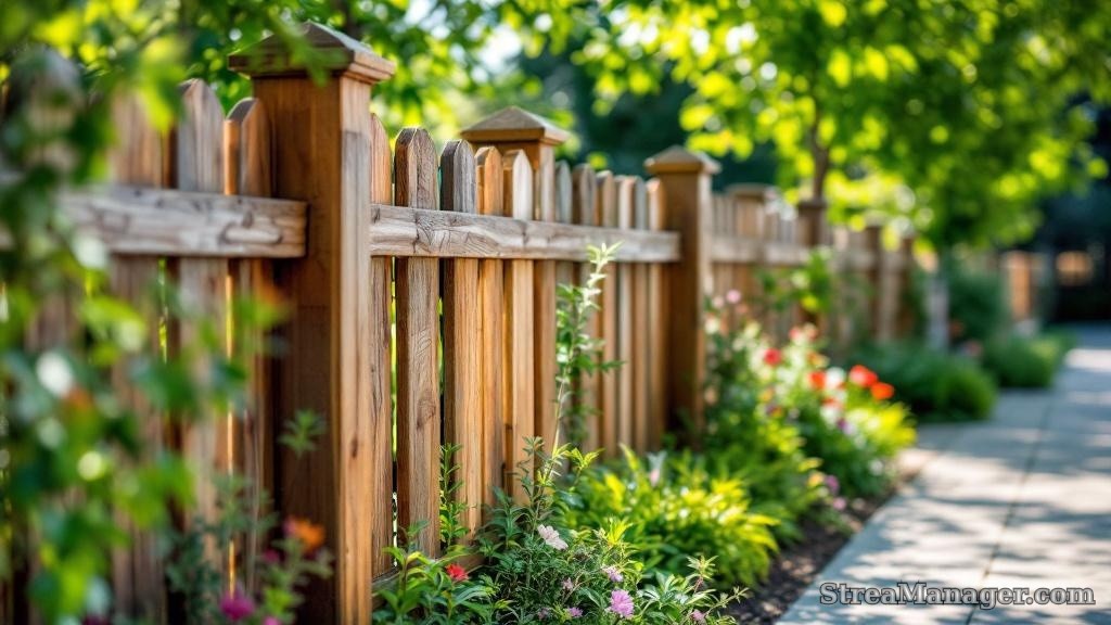 HOA Common Area Fence - professional fence installation
