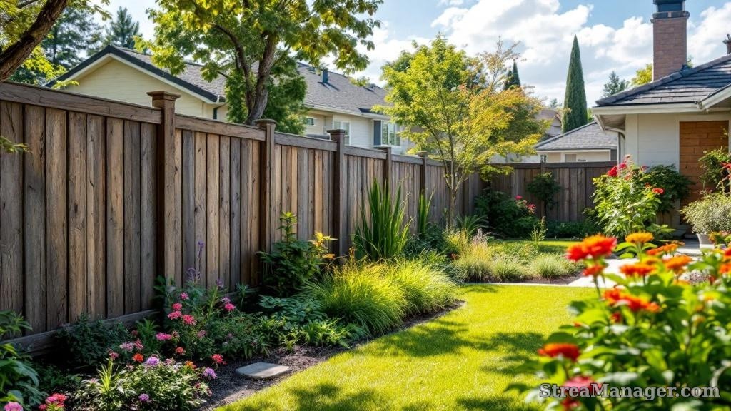 HOA Common Area Fence - professional fence installation
