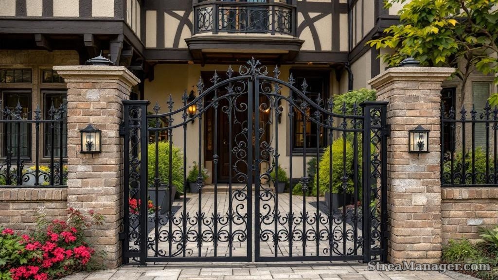 Fence Tudor Home - professional fence installation