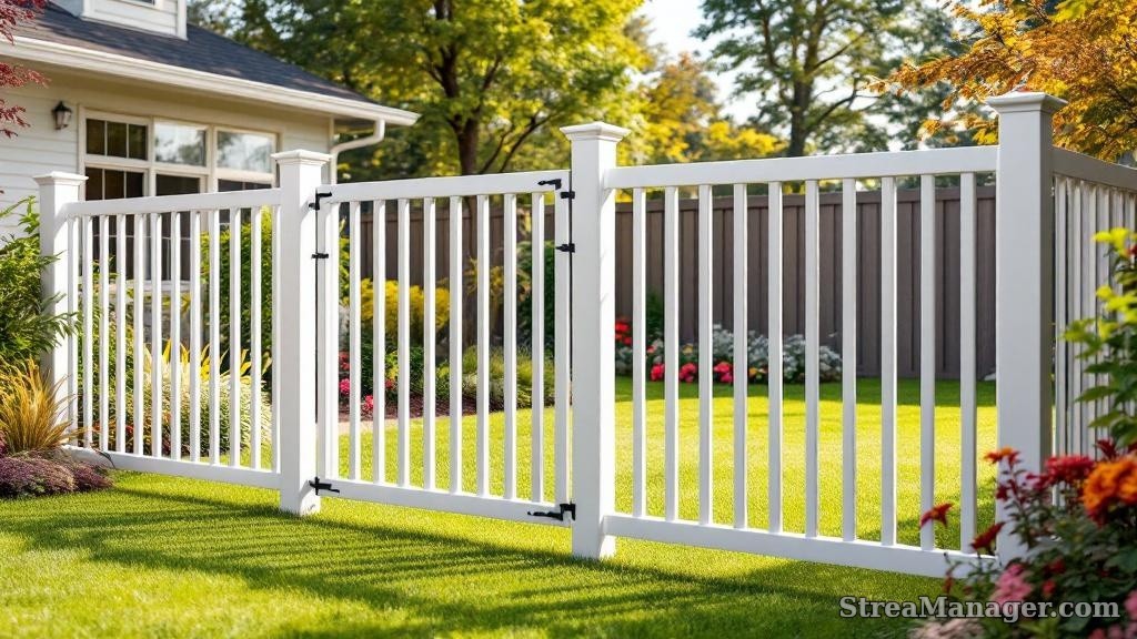 Aluminum Fence Extra Wide Pet Area White - aluminum fence