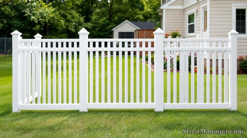 Aluminum Fence Narrow Pickets Pet Area White - aluminum fence