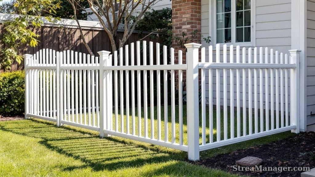 Aluminum Fence Short Height Pet Area White - aluminum fence