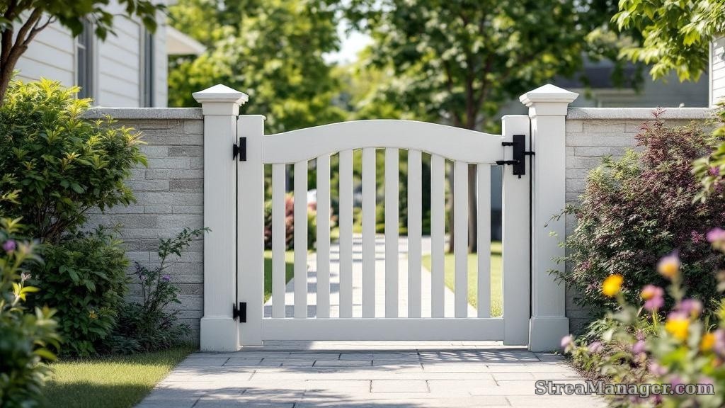 Simple Walk Gate Basic - professional fence installation