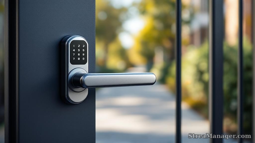 Walk Gate Keypad Lock - professional fence installation