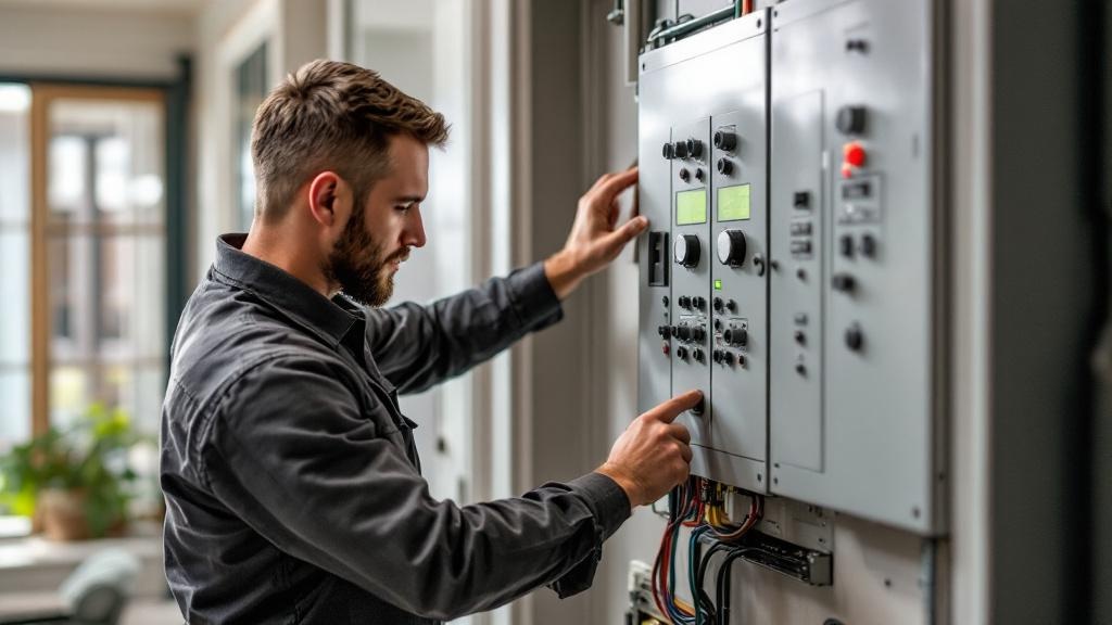 Panel Upgrade fence project completed for ranch-style home