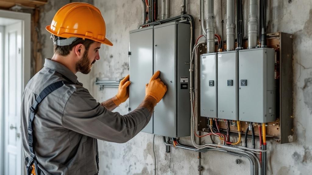 Panel Upgrade fence project completed for craftsman home