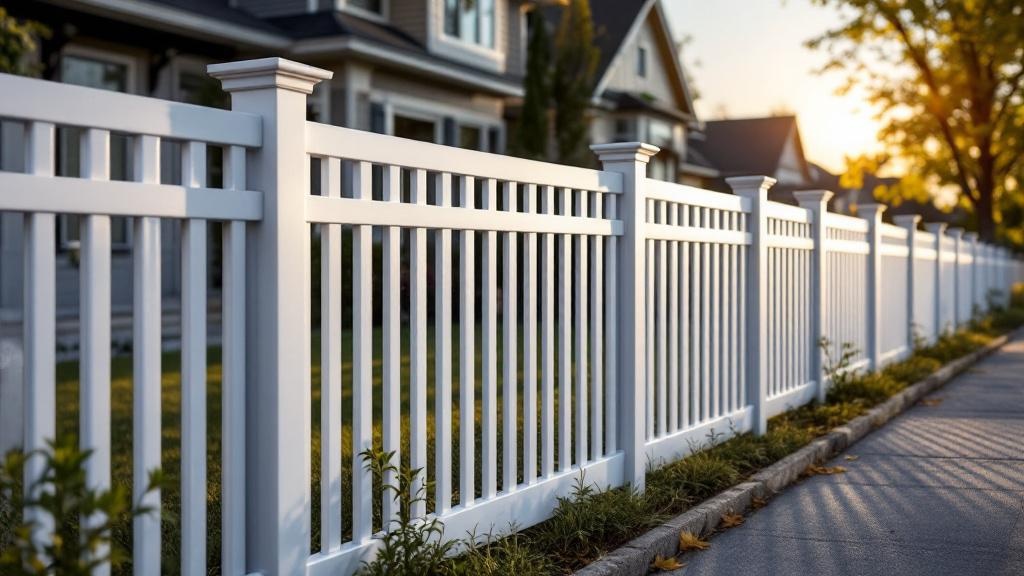 Aluminum Fence installation example in Oklahoma City
