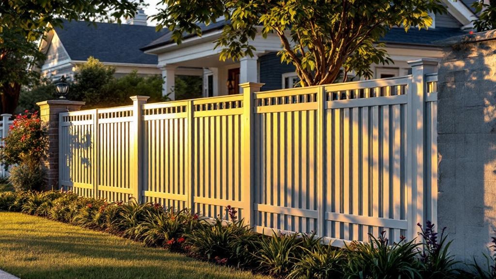 Aluminum fence installed at a rural property in Denver
