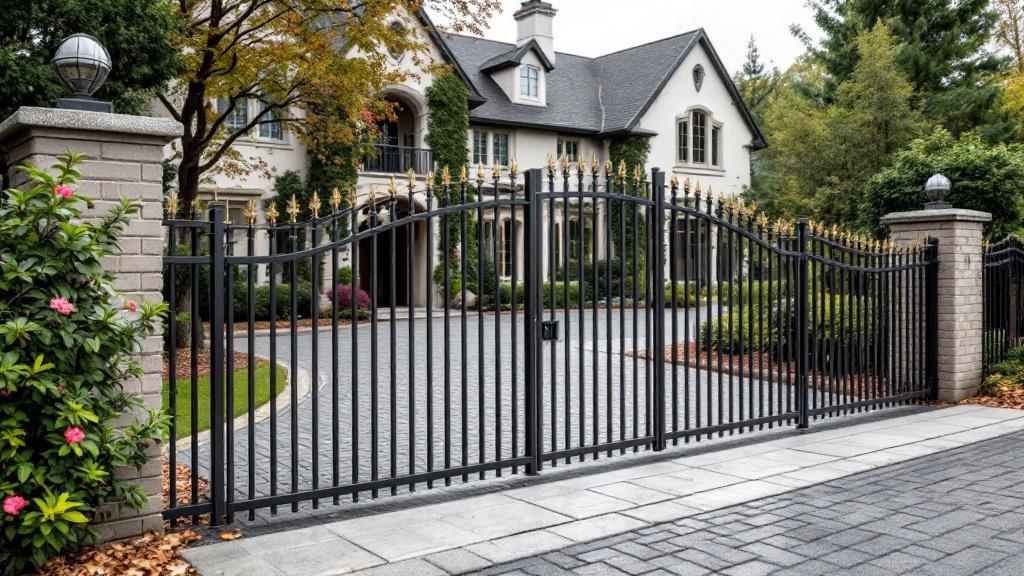 Custom Aluminum fencing solution for multi-family property