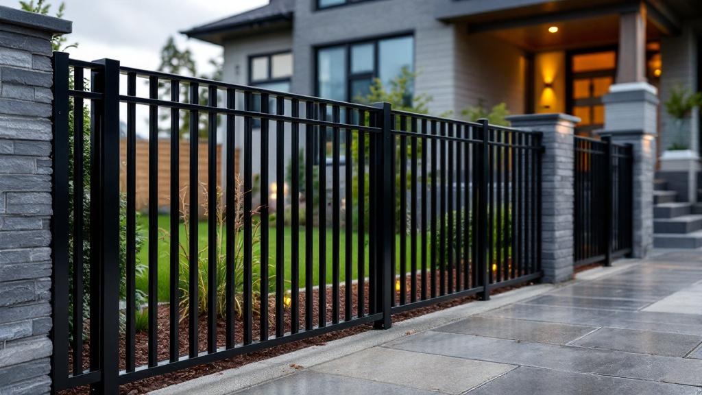 Professional Aluminum fencing installation in Salt Lake City