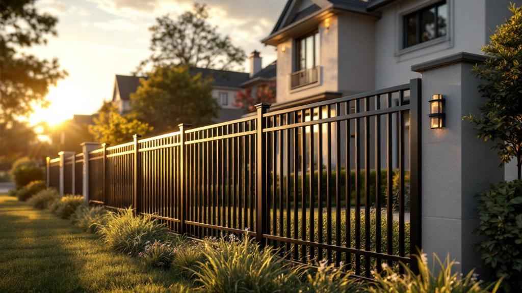 Professional Aluminum fencing installation in Los Angeles