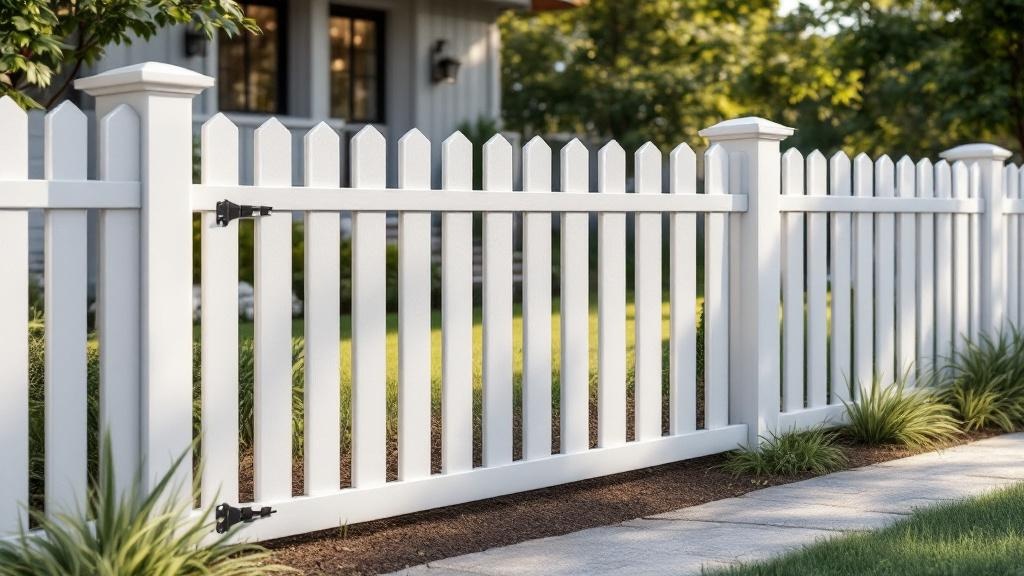 Aluminum fence installed at a condo property in Austin