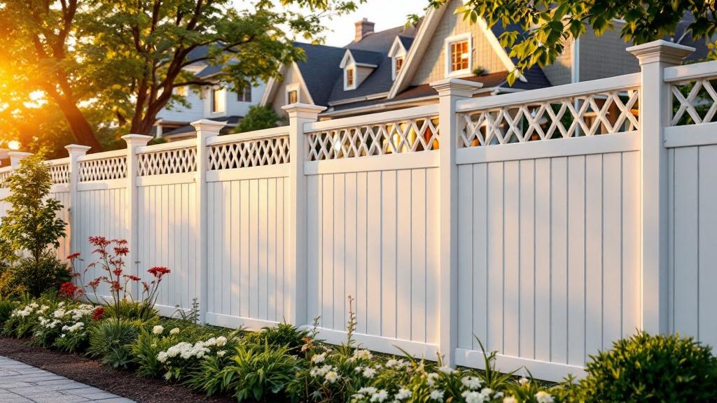 Aluminum fence project completed for residential home