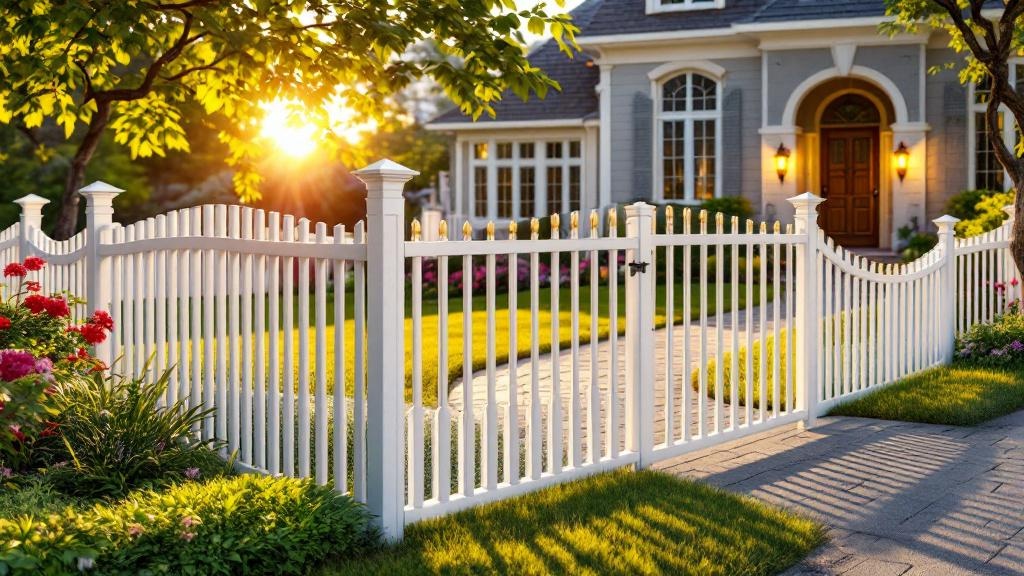Aluminum fence project completed for residential home