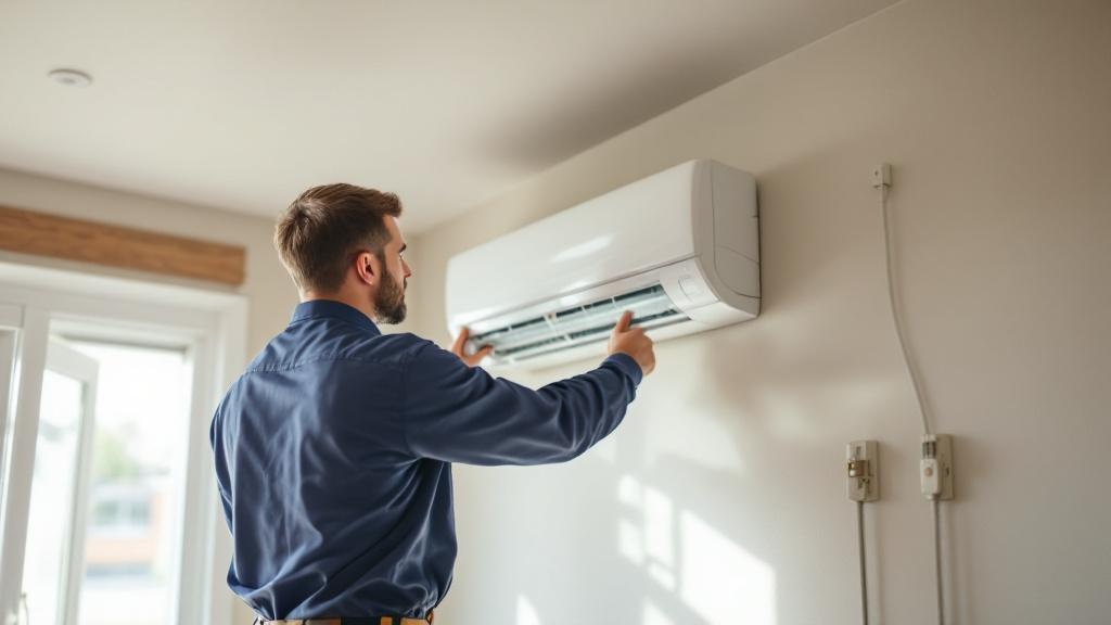 AC Installation fence with professional installation