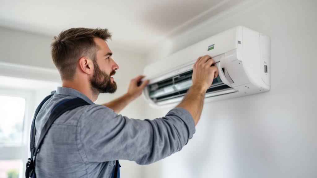 AC Installation fence installed at a single-family property in New York City