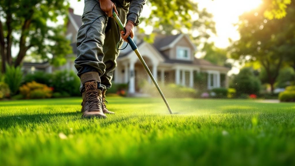 Lawn installation example in Miami