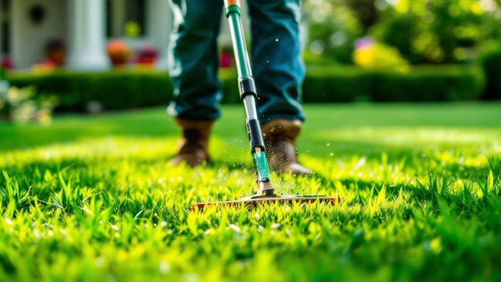 Lawn Care fence installed at a colonial property in Oklahoma City