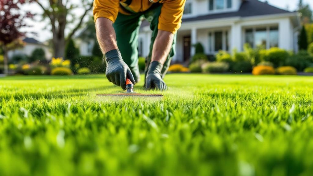 Lawn Care fence installed at a suburban property in San Francisco