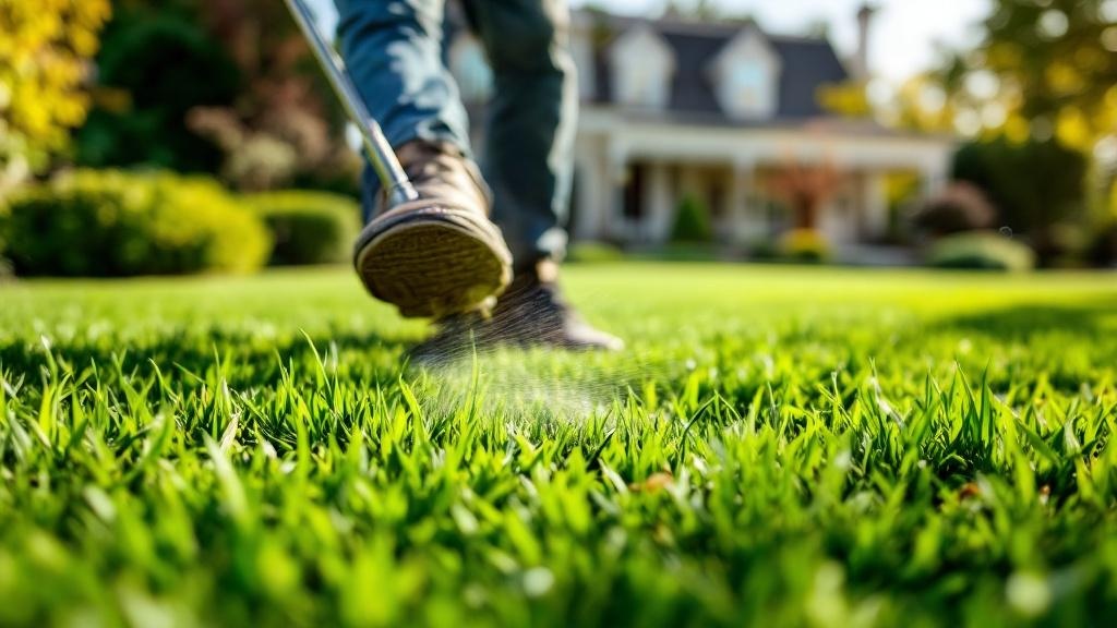 Lawn Care fence with professional installation