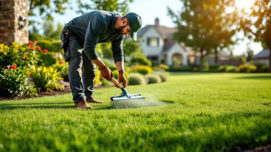 Custom Lawn Care fencing solution for ranch-style property