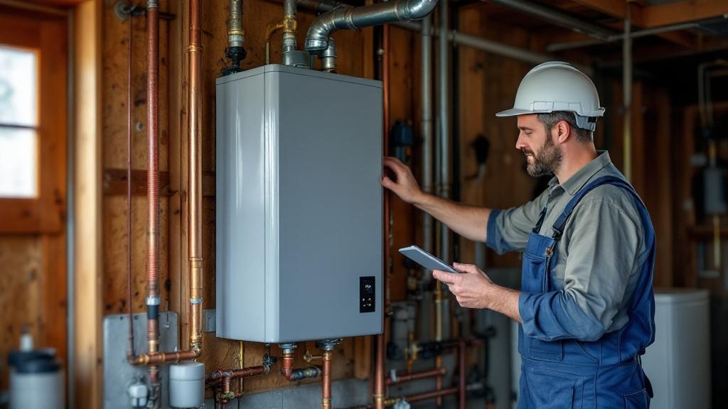 Water Heater installation example in Minneapolis