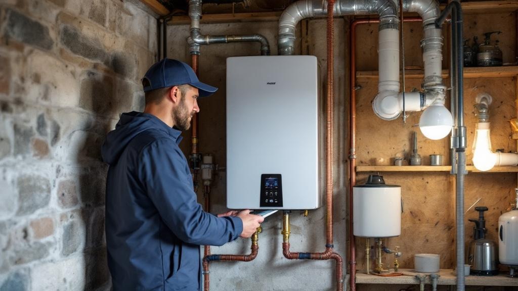 Water Heater installation example in San Jose