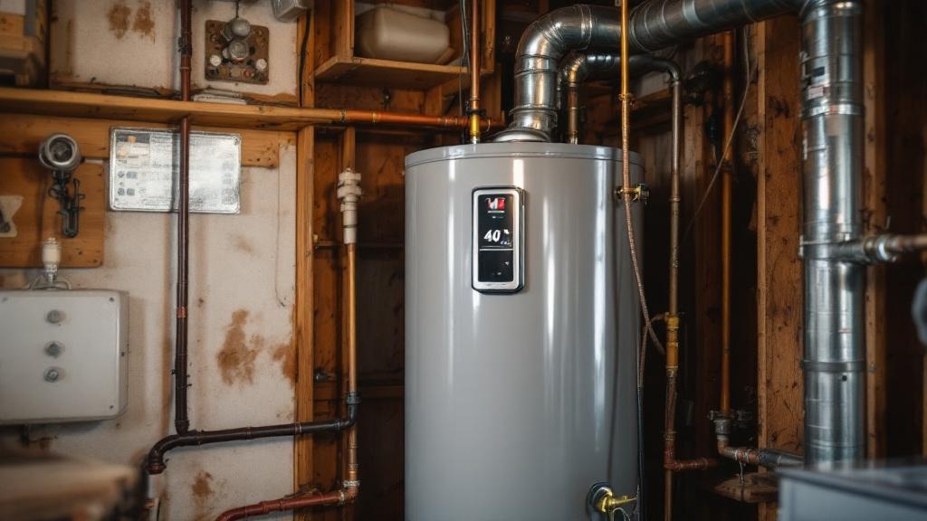 Water Heater fence installed at a modern property in Savannah