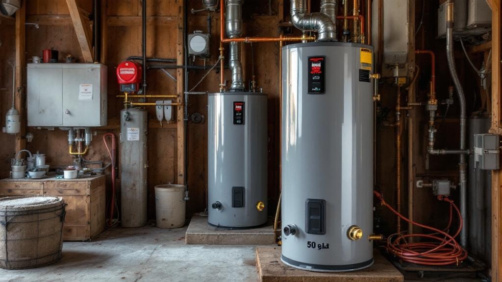 Water Heater fence installed at a townhome property in Minneapolis