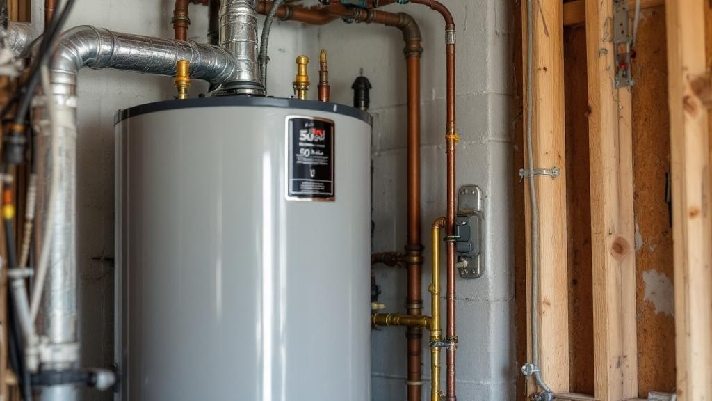 Water Heater fence with professional installation