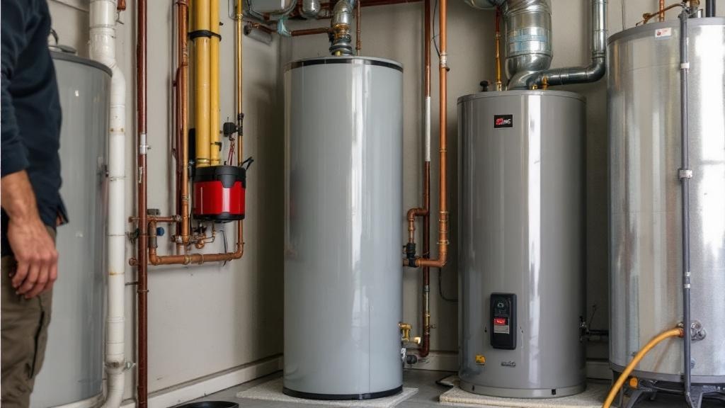 Water Heater installation example in Charlotte