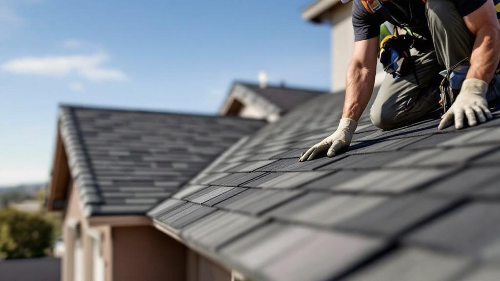 Beautiful Asphalt Shingle fence enhancing curb appeal