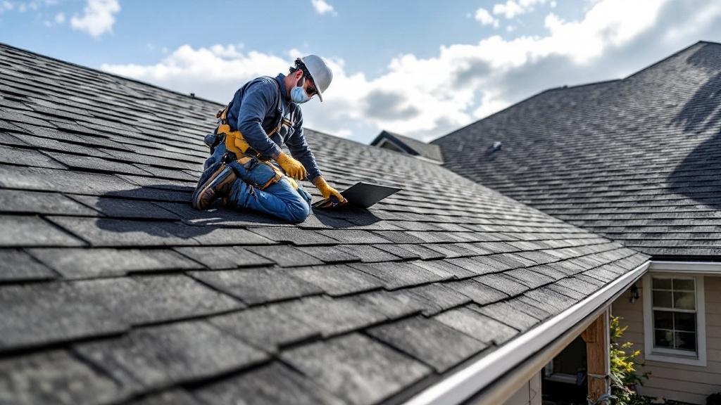Asphalt Shingle fence installed at a Victorian property in Cleveland