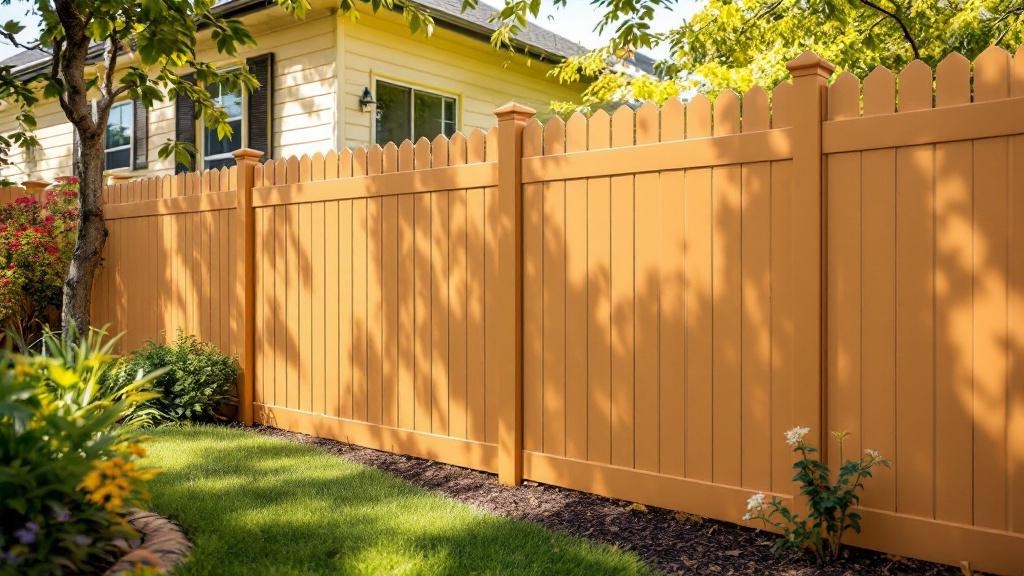 vinyl picket - 4-foot installation by fence contractor in Denver, Colorado