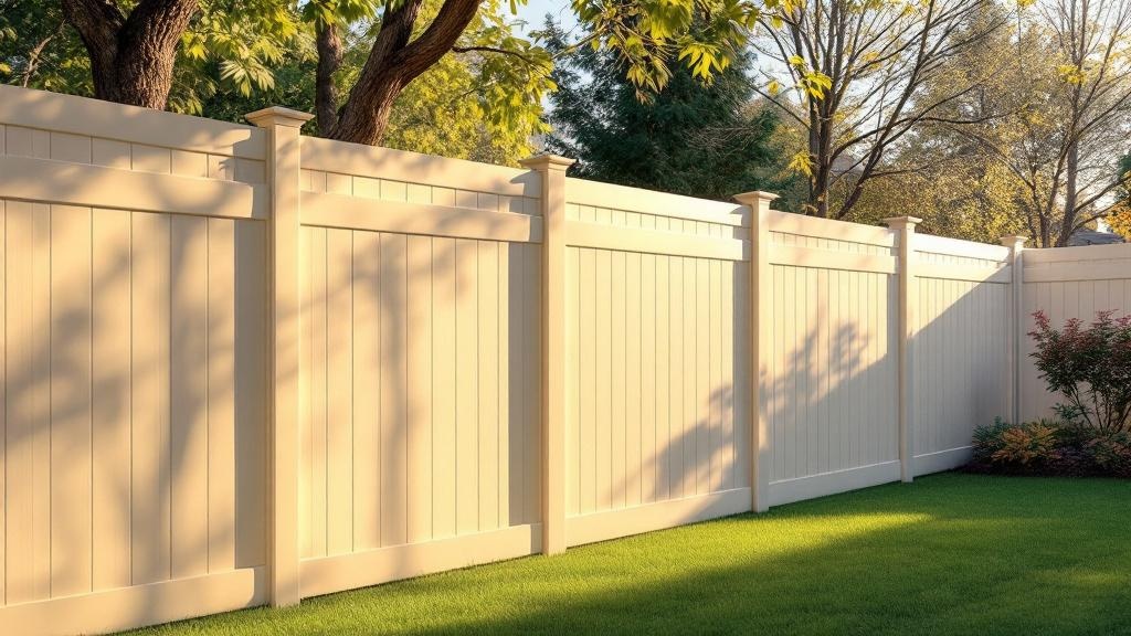 vinyl full privacy - 6-foot installation by fence contractor in Seattle, Washington