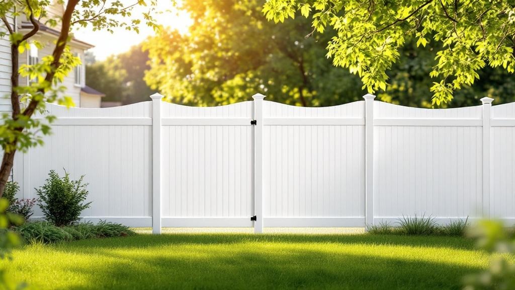 vinyl vinyl fence for low-maintenance boundary in Tennessee
