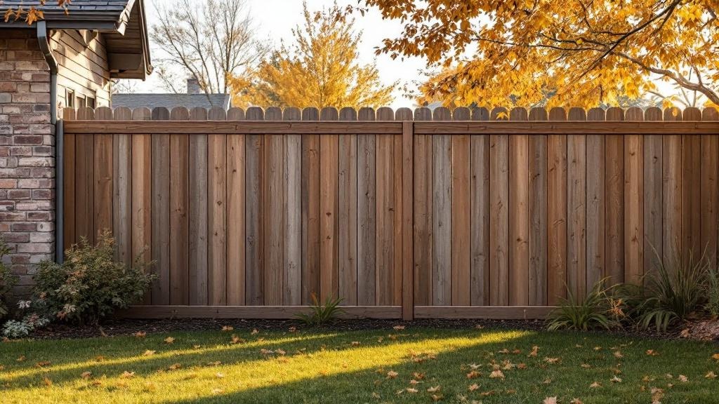 Professional wood privacy fence installation in Salt Lake City - backyard privacy