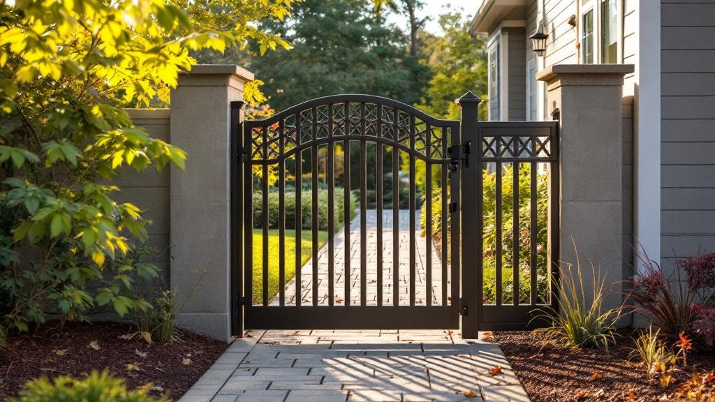 Raleigh walk gate contractor - quality aluminum work