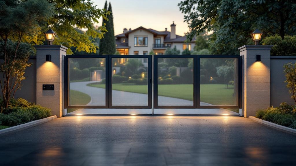 Professional automatic gate installation in Charlotte - secure vehicle access