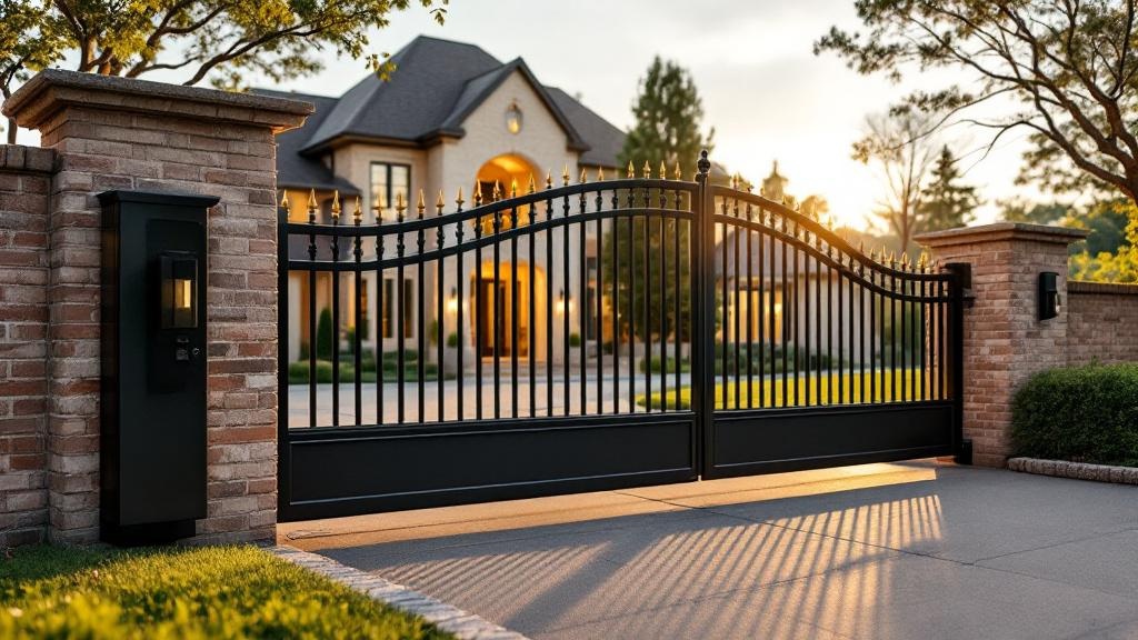 Dallas automatic gate contractor - quality steel work