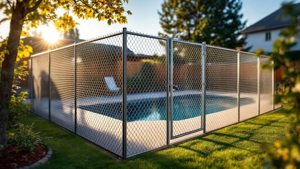 Portland chain link fence contractor - quality galvanized chain link work