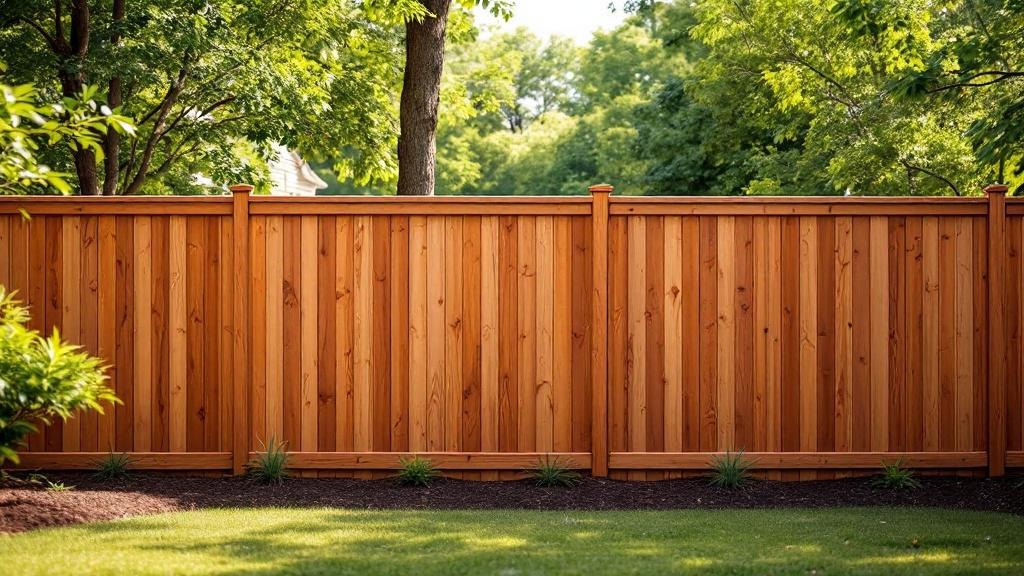 Professional wood privacy fence installation in Atlanta - backyard privacy