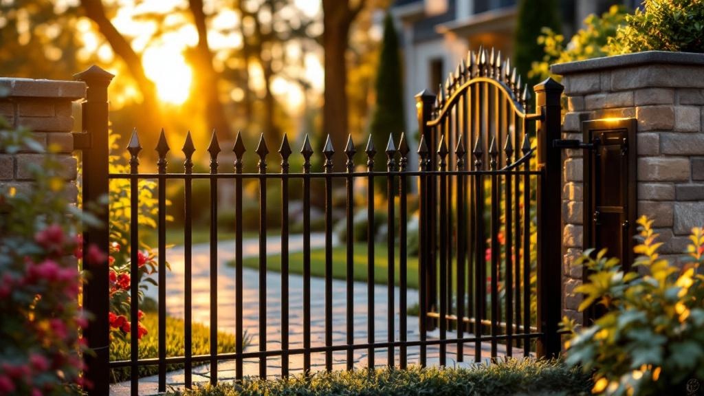 Atlanta aluminum fence contractor - quality aluminum work