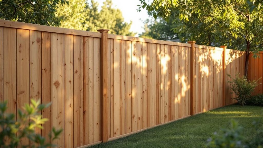 Professional wood privacy fence installation in Phoenix - backyard privacy